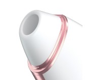 Stimulateur de clitoris connecté Love Triangle Satisfyer Blanc