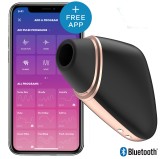 Stimulateur de clitoris connecté Love Triangle Satisfyer Noir