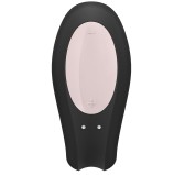 Stimulateur connecté Double Joy Satisfyer Noir