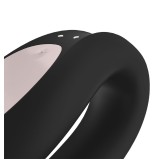 Stimulateur connecté Double Joy Satisfyer Noir Stimulateur connecté Double Joy Satisfyer Noir