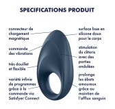 Cockring connecté Mighty One Satisfyer Cockring connecté Mighty One Satisfyer