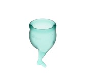Coupes menstruelles Feel Secure x2 Vert Coupes menstruelles Feel Secure x2 Vert