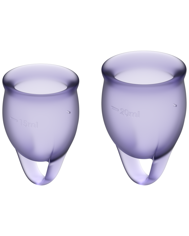Coupes menstruelles FEEL CONFIDENT x2 Lilas Coupes menstruelles FEEL CONFIDENT x2 Lilas