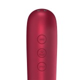 Stimulateur de clitoris + Vibromasseur Dual Love Rouge Stimulateur de clitoris + Vibromasseur Dual Love Rouge