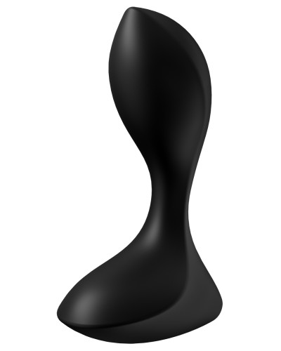 Plug vibrant Backdoor Lover Satisfyer 8 x 3cm Noir