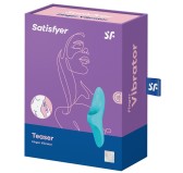 Stimulateur polyvalent Teaser Finger Satisfyer Turquoise