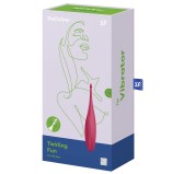 Stimulateur Twirling Fun Satisfyer 17cm Rouge Stimulateur Twirling Fun Satisfyer 17cm Rouge