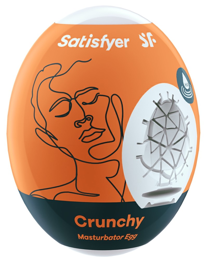 Oeuf de masturbation Satisfyer Crunchy Oeuf de masturbation Satisfyer Crunchy