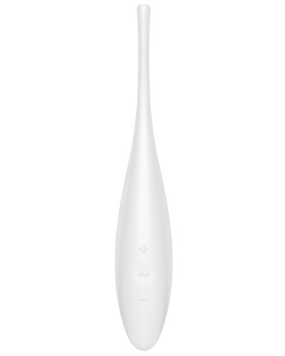 Stimulateur Twirling Joy Satisfyer 17cm Blanc