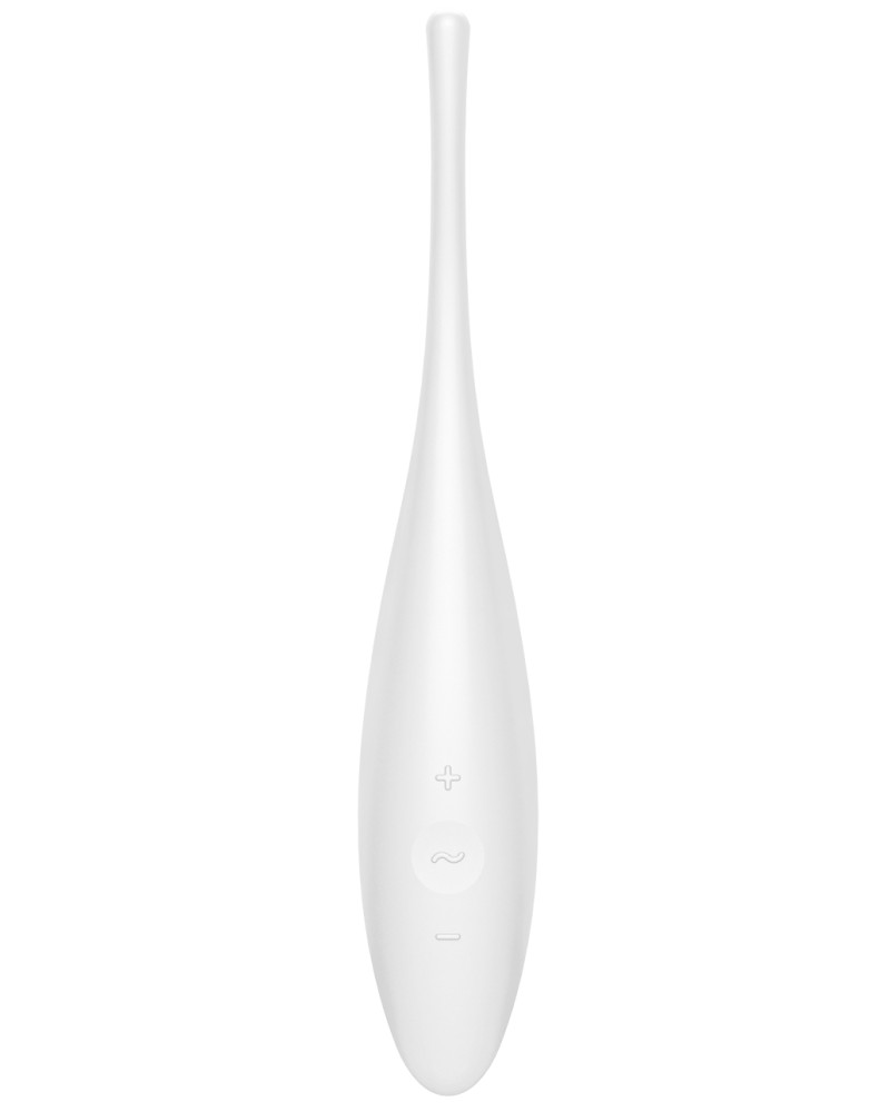 Stimulateur Twirling Joy Satisfyer 17cm Blanc