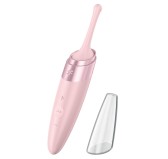 Stimulateur Tirling Delight Satisfyer 17cm Rose Stimulateur Tirling Delight Satisfyer 17cm Rose