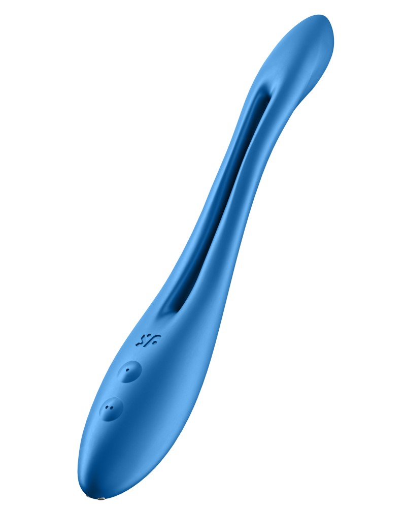 Multi-vibrateur Elastic Game Satisfyer Bleu