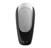 Double stimulateur connecté Double Fun Satisfyer Noir Double stimulateur connecté Double Fun Satisfyer Noir