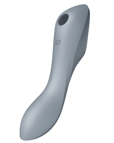 Stimulateur de clitoris Curvy Trinity 3 Satisfyer Gris