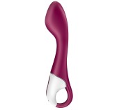 Vibro connecté Hot Spot Satisfyer 20cm Mauve