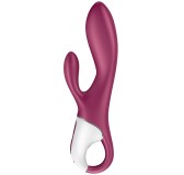 Vibro Rabbit connecté Heated Affair Satisfyer 20cm Mauve