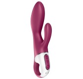 Vibro Rabbit connecté Heated Affair Satisfyer 20cm Mauve Vibro Rabbit connecté Heated Affair Satisfyer 20cm Mauve