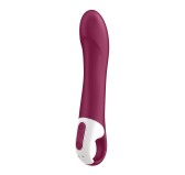 Vibromasseur connecté Big Heat Satisfyer 15 x 4cm Mauve