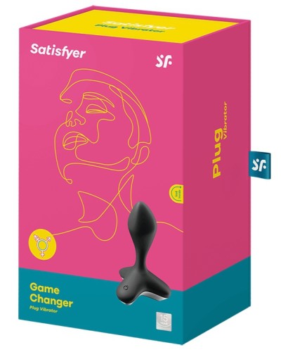 Plug vibrant Game Changer Satisfyer 7.5 x 3.5cm