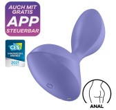 Plug vibrant connecté Sweet Seal Satisfyer 7 x 3.5cm Lilas