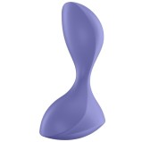 Plug vibrant connecté Sweet Seal Satisfyer 7 x 3.5cm Lilas Plug vibrant connecté Sweet Seal Satisfyer 7 x 3.5cm Lilas