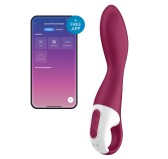 Vibro connecté Heated Thrill Satisfyer 20 x 3.5cm