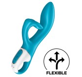 Vibro Rabbit EMBRACE ME Satisfyer 20cm Bleu