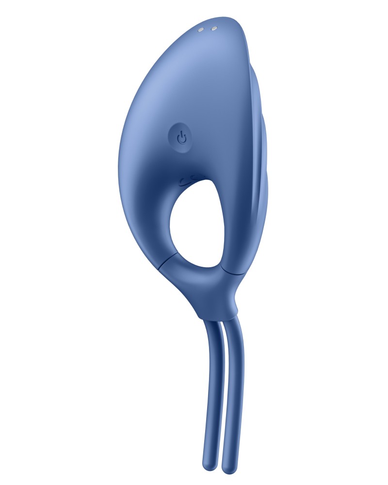 Cockring vibrant Swordsman Satisfyer Bleu Cockring vibrant Swordsman Satisfyer Bleu