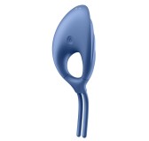 Cockring vibrant Swordsman Satisfyer Bleu Cockring vibrant Swordsman Satisfyer Bleu