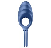 Cockring vibrant Swordsman Satisfyer Bleu Cockring vibrant Swordsman Satisfyer Bleu