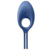 Cockring vibrant Swordsman Satisfyer Bleu Cockring vibrant Swordsman Satisfyer Bleu