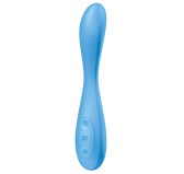 Vibro connecté G-SPOT FLEX 4+ Satisfyer 20cm Bleu