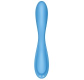 Vibro connecté G-SPOT FLEX 4+ Satisfyer 20cm Bleu