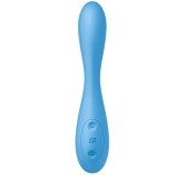 Vibro connecté G-SPOT FLEX 4+ Satisfyer 20cm Bleu