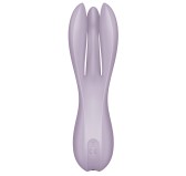 Stimulateur de clitoris vibrant Threesome 2 Satisfyer Violet