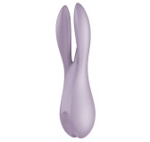 Stimulateur de clitoris vibrant Threesome 2 Satisfyer Violet