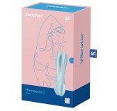 Stimulateur de clitoris vibrant Threesome 1 Satisfyer Bleu