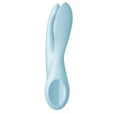 Stimulateur de clitoris vibrant Threesome 1 Satisfyer Bleu