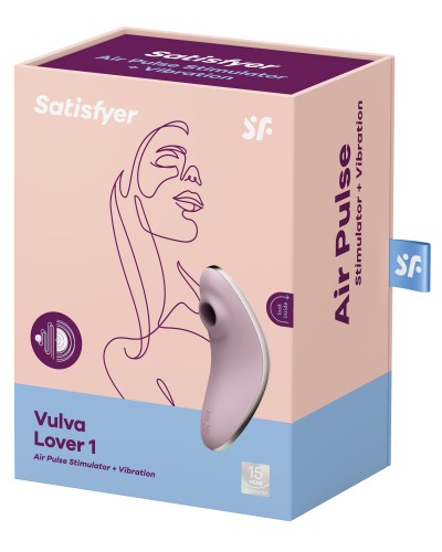 Stimulateur de clitoris Vulva Lover 1 Satisfyer Violet