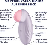 Stimulateur de clitoris connecté Tropical Tip Satisfyer Stimulateur de clitoris connecté Tropical Tip Satisfyer