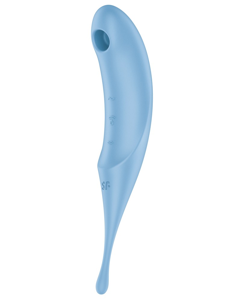 Stimulateur de clitoris Twirling Pro Bleu