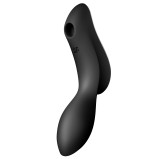 Stimulateur de clitoris Curvy Trinity 2 Satisfyer Noir