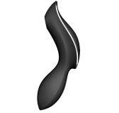 Stimulateur de clitoris Curvy Trinity 2 Satisfyer Noir Stimulateur de clitoris Curvy Trinity 2 Satisfyer Noir