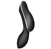 Stimulateur de clitoris Curvy Trinity 2 Satisfyer Noir