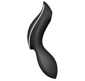 Stimulateur de clitoris Curvy Trinity 2 Satisfyer Noir Stimulateur de clitoris Curvy Trinity 2 Satisfyer Noir