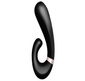 Stimulateur Point G connecté Heat Wave Satisfyer 14 x 3.5cm Noir