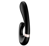 Stimulateur Point G connecté Heat Wave Satisfyer 14 x 3.5cm Noir Stimulateur Point G connecté Heat Wave Satisfyer 14 x 3.5cm Noir