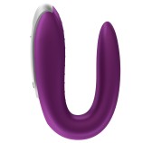 Double stimulateur connecté Double Fun Satisfyer Violet Double stimulateur connecté Double Fun Satisfyer Violet
