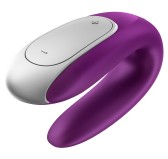 Double stimulateur connecté Double Fun Satisfyer Violet Double stimulateur connecté Double Fun Satisfyer Violet