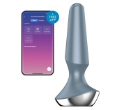 Plug anal vibrant connecté Ilicious 2 Satisfyer 10 x 3cm Gris